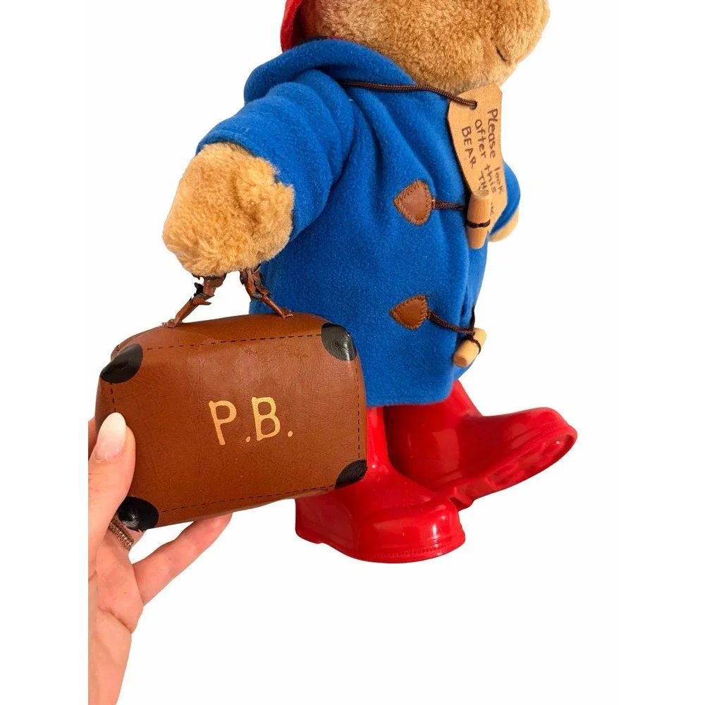 Large Classic Paddington Bear with Boots and Suitcase Soft Toy Official